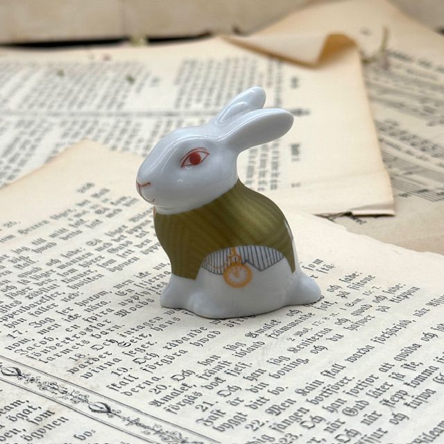 Статуэтка ИФЗ Кролик Филька 6 см фарфор