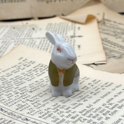 Статуэтка ИФЗ Кролик Филька 6 см фарфор