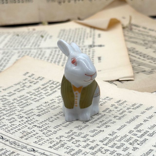 Статуэтка ИФЗ Кролик Филька 6 см фарфор