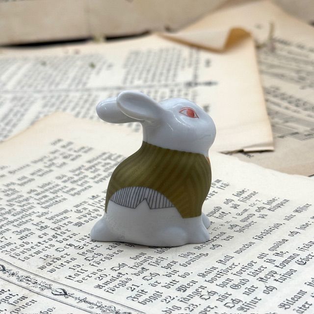 Статуэтка ИФЗ Кролик Филька 6 см фарфор