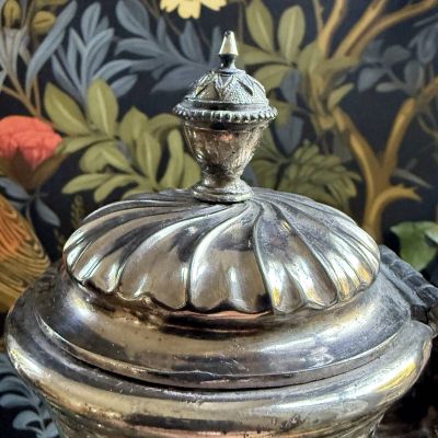 Чайник кофейник сахарница молочник George Travis&Co серебрение