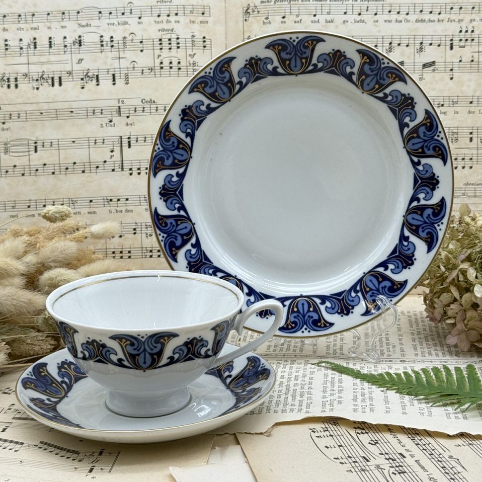 Чайное трио Lettin Echt Kobalt 200 мл  Германия 