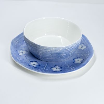 Бульонница с блюдцем Wedgwood England