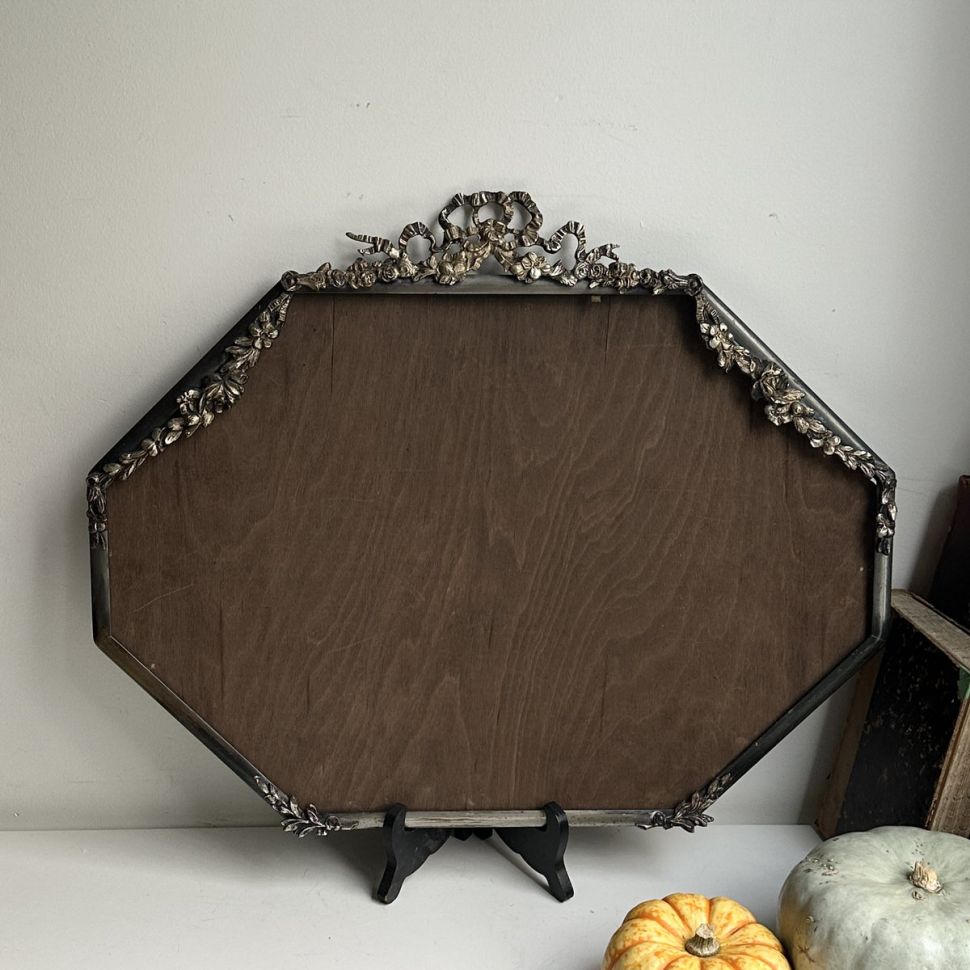 Рама Ардеко бронза с деревянным основанием 41х51 см