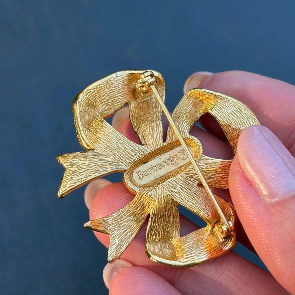 Брошь Бантик Burberry предзаказ