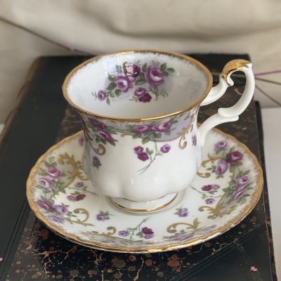 Кофейная пара 140 мл Royal Albert Lavinia Англия