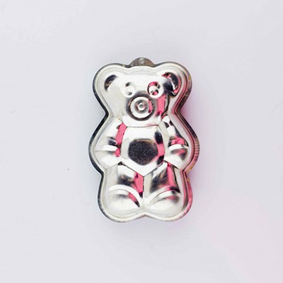 Форма для выпечки печенья металл Мишка