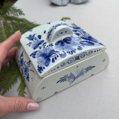 Шкатулка Delft 15 см фарфор Голландия