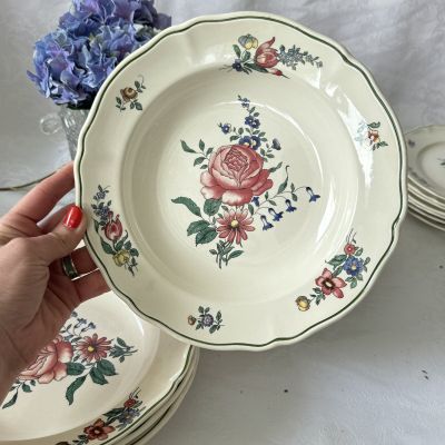 Тарелка глубокая Alt Strassburg ВиллеройБох 23 см фарфор Германия  2 категория