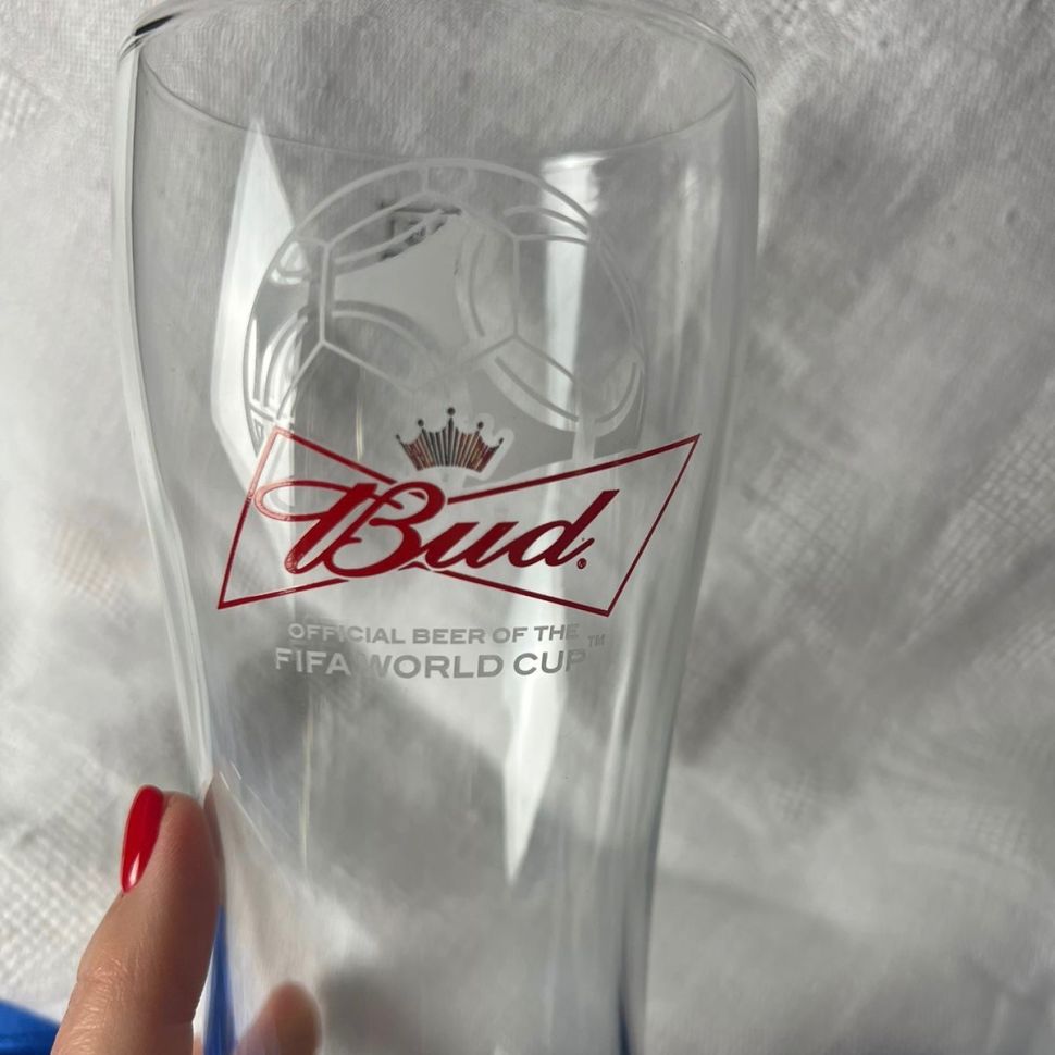 Бокал для пива 0,3 л BUD Fifa