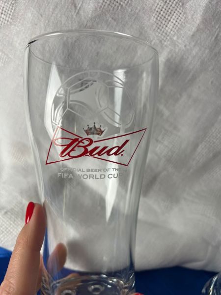 Бокал для пива 0,3 л BUD Fifa