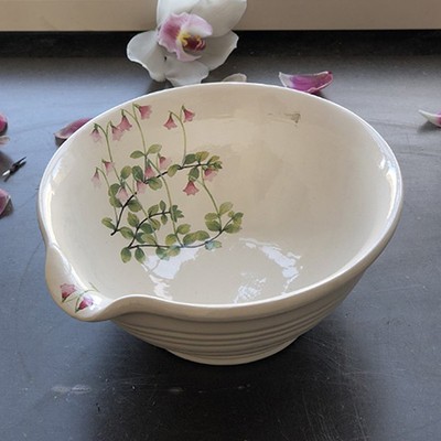 Миска-салатник керамика, ручная работа, Швеция