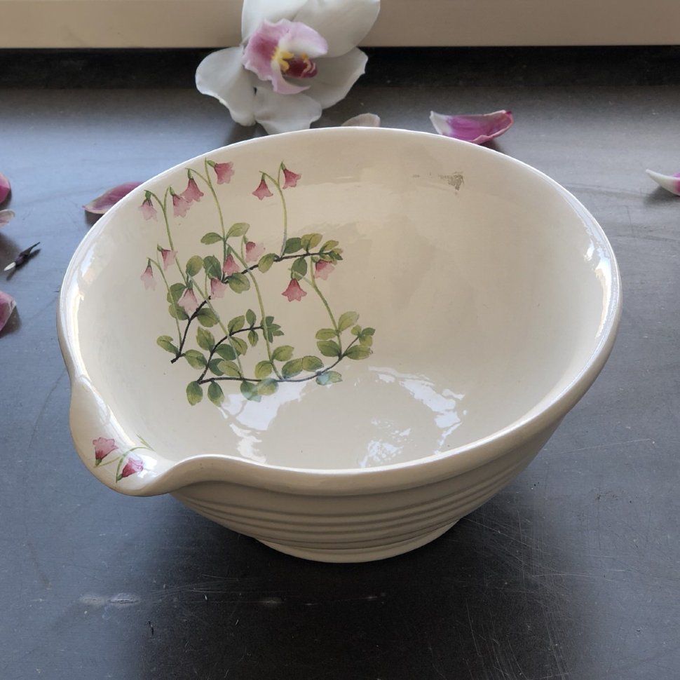 Миска-салатник керамика, ручная работа, Швеция