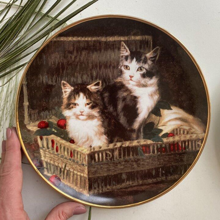 Тарелка 21 см Franklin Mint A Basket of Love 