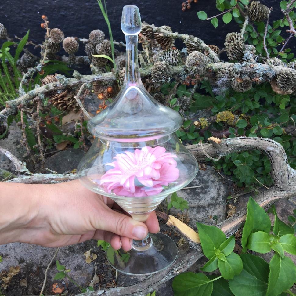 Конфетница с крышкой Пагода уценка