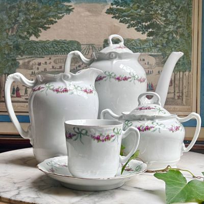 Чайная пара Limoges 240 мл фарфор Франция