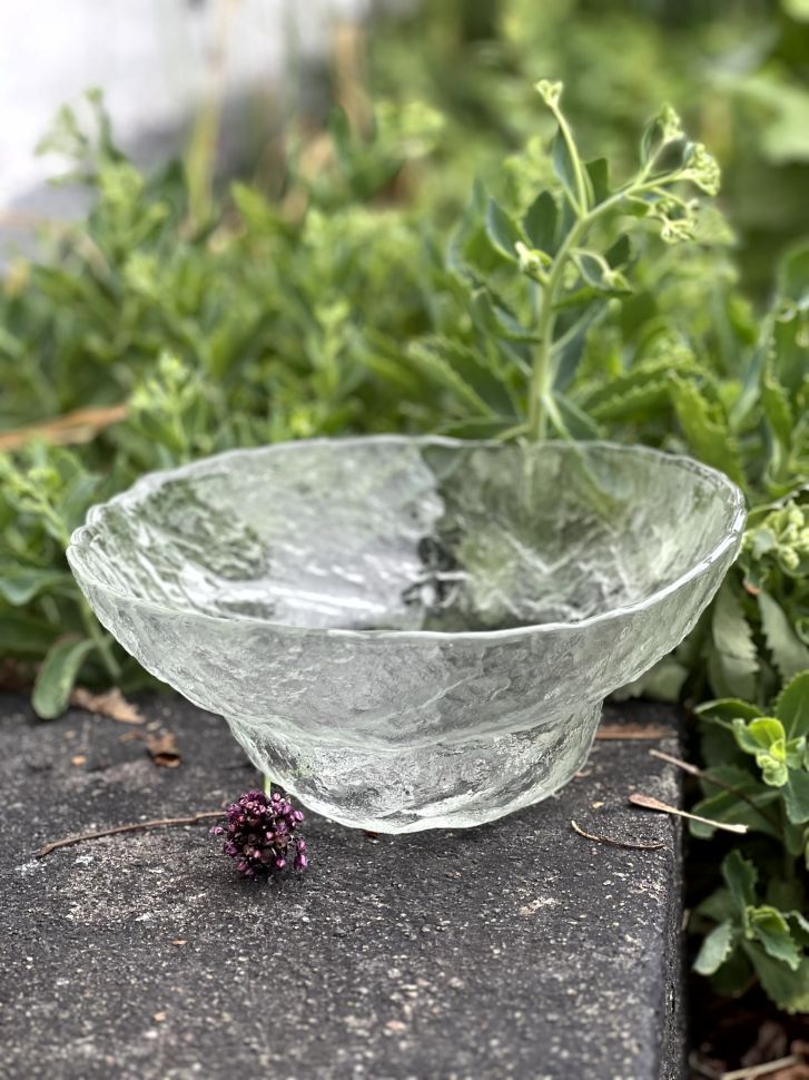 Салатник ваза 24 см хрусталь Швеция