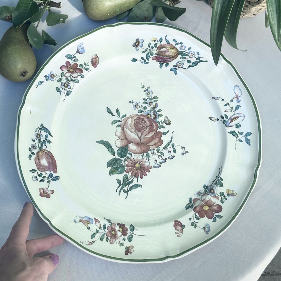 Блюдо ВиллеройБох Mettlach Alt Strassburg 34 см Германия