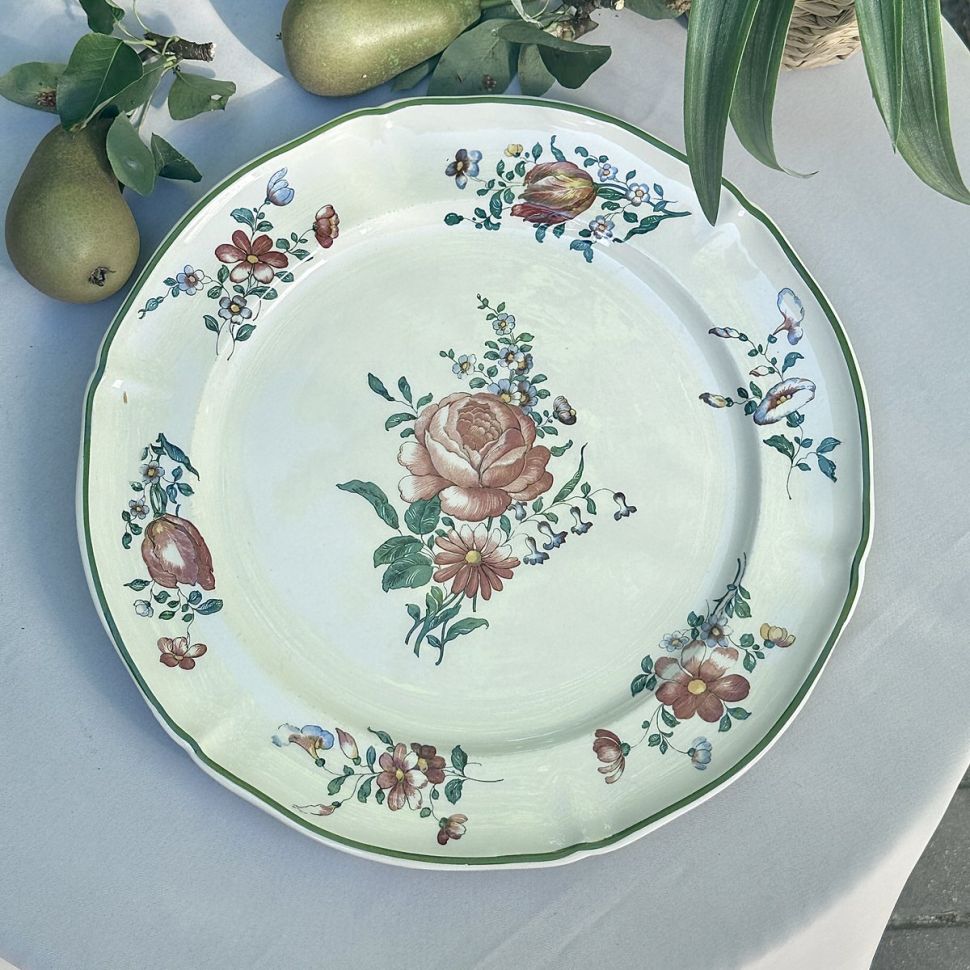 Блюдо ВиллеройБох Mettlach Alt Strassburg 34 см Германия