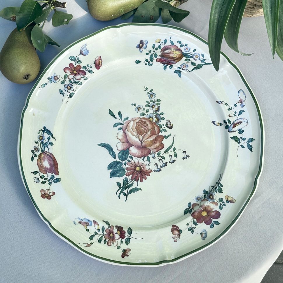 Блюдо ВиллеройБох Mettlach Alt Strassburg 34 см Германия