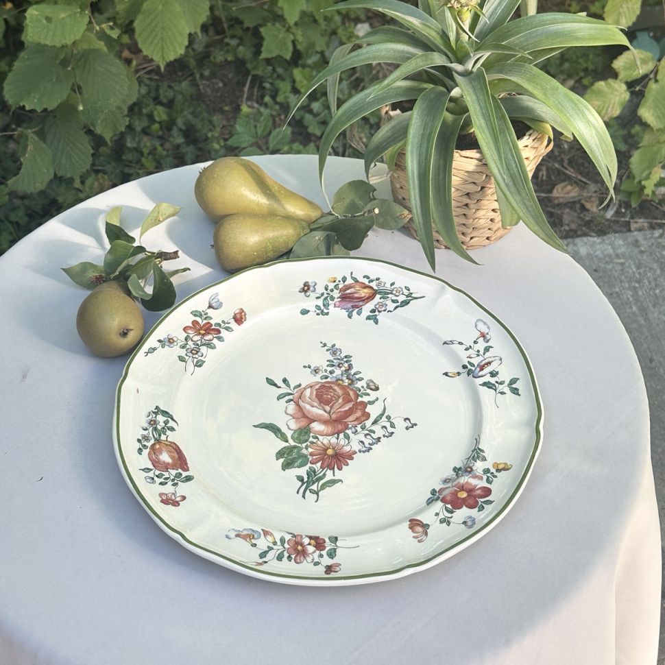 Блюдо ВиллеройБох Mettlach Alt Strassburg 34 см Германия