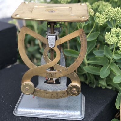 Весы настольные Columbus Bilateral начало 20 века