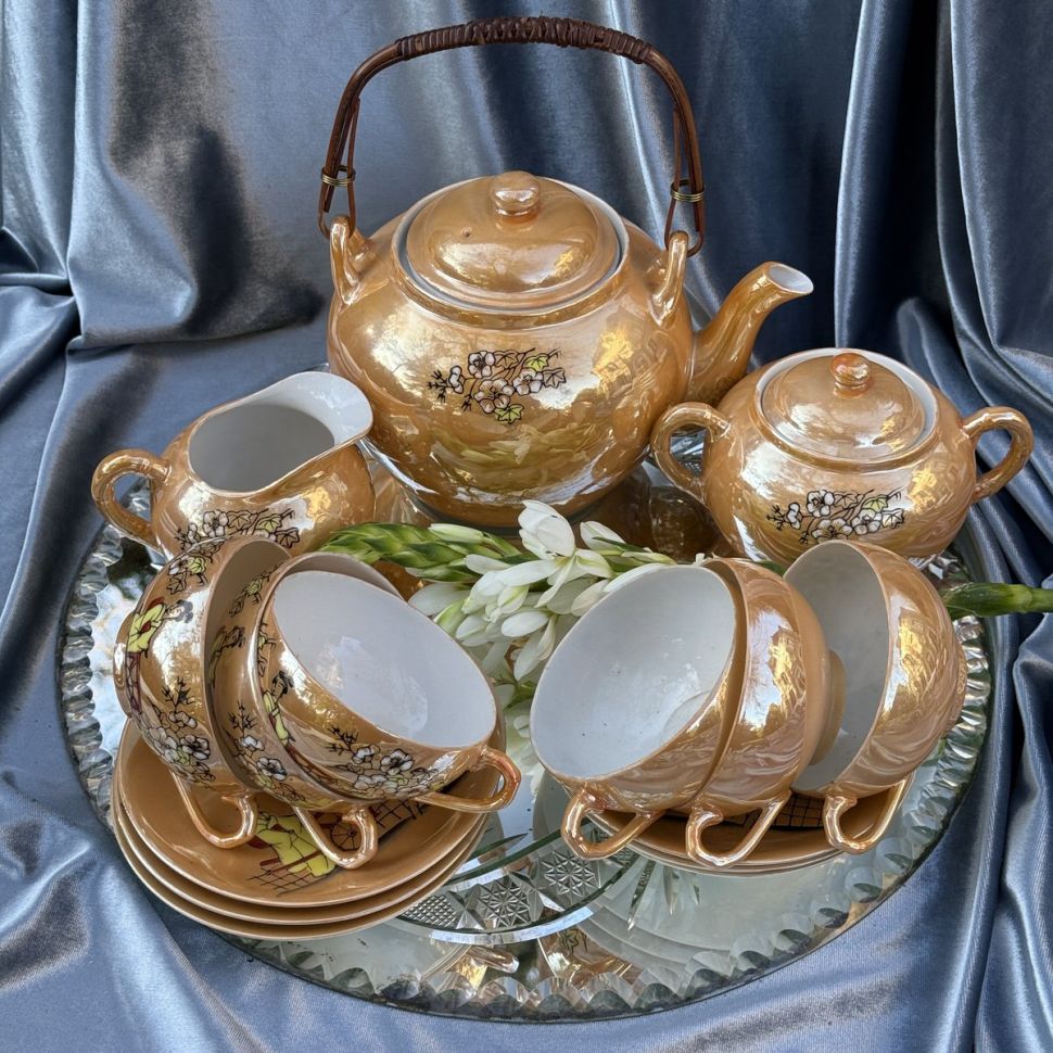 Молочник Гейша 200 мл фарфор Япония         