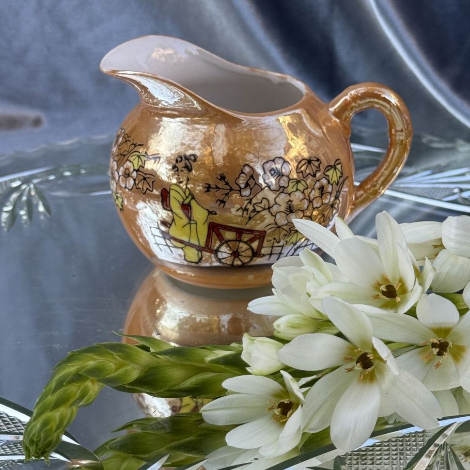 Молочник Гейша 200 мл фарфор Япония         