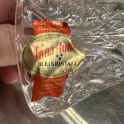 Шкатулка Anna Hutte 13 см хрусталь Германия