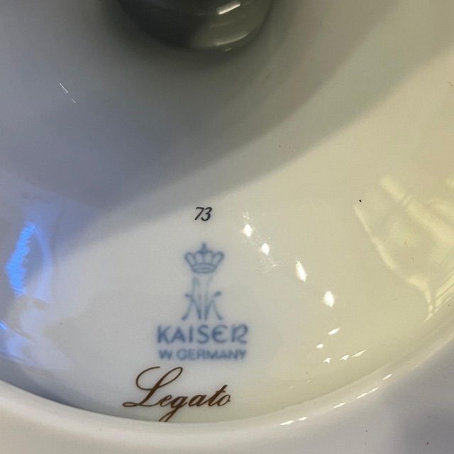 Ваза амфора Лебеди Kaiser Legato 34 см Германия