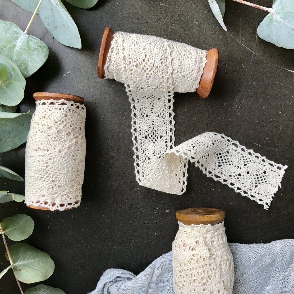 Кружево старинное ручной работы 2 м