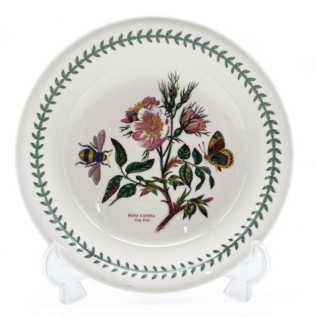 Тарелка глубокая Portmeirion Botanic Garden Dog Rose 22 см Портмерион Англия  