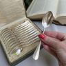 Ложка чайная 15 см серебрение Франция начало 20 в.