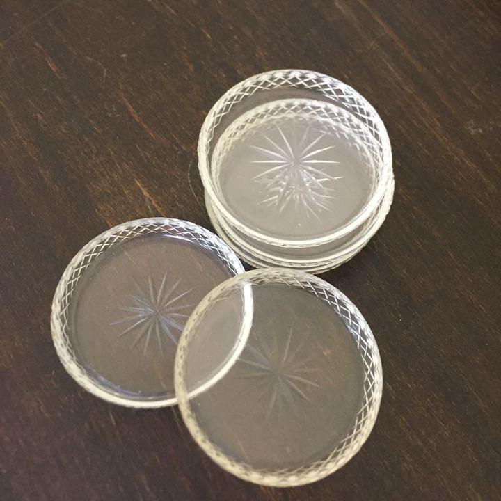 Розетка маленькая 7 см стекло