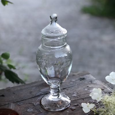 Банка бонбоньерка на ножке