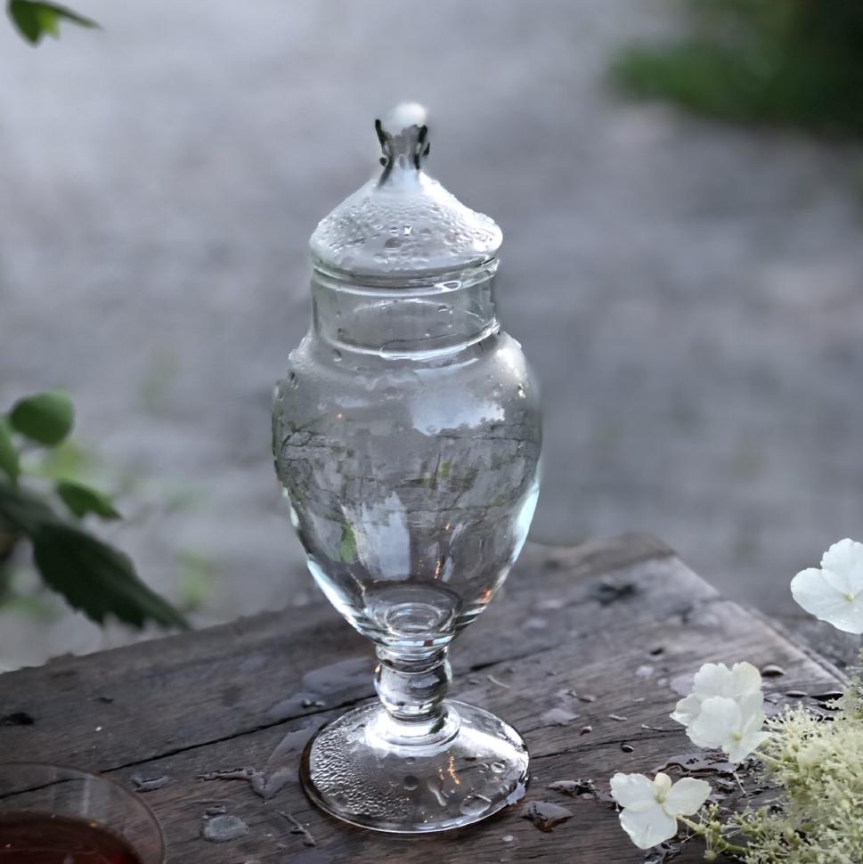 Банка бонбоньерка на ножке