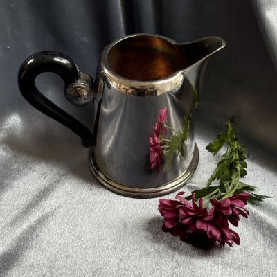 Молочник сливочник 200 мл FENIX серебрение патина