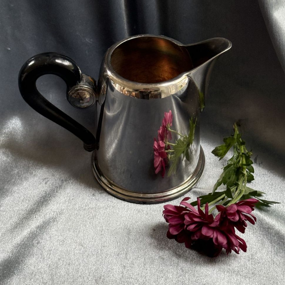 Молочник сливочник 200 мл FENIX серебрение патина