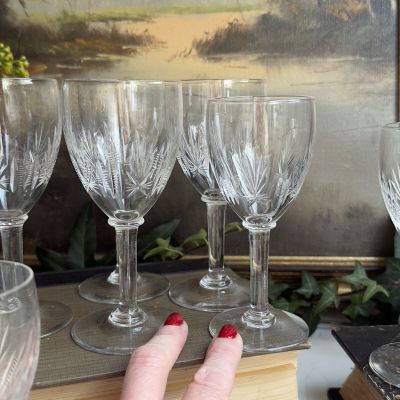 Бокал Val Saint Lambert 100 мл хрусталь Бельгия  