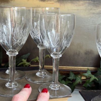 Бокал Val Saint Lambert 100 мл хрусталь Бельгия