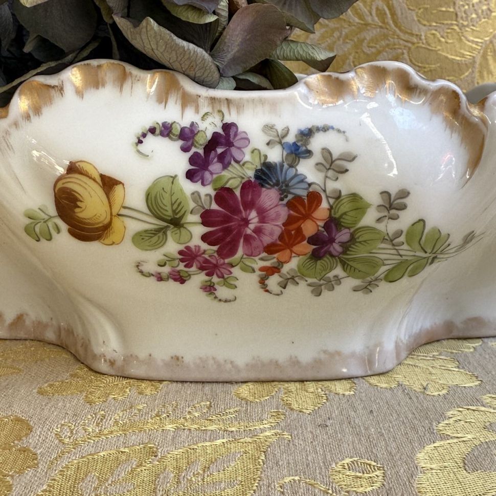 Ваза для фруктов Limoges Haviland 29 см Франция конец 19 века