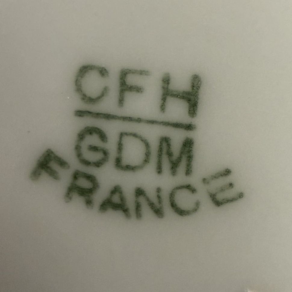 Ваза для фруктов Limoges Haviland 29 см Франция конец 19 века