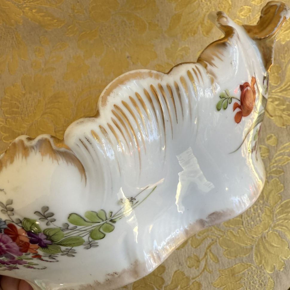 Ваза для фруктов Limoges Haviland 29 см Франция конец 19 века