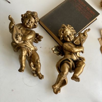 Ангел подвес большой со скрипкой