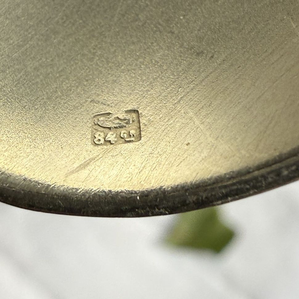 Ложка и вилка столовые Sfam набор 2 предмета 22 см серебрение Франция