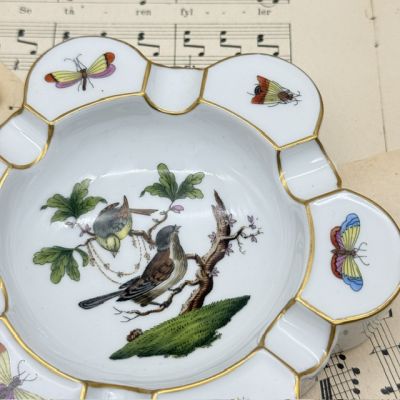 Пепельница Herend Victoria pattern 15 см Венгрия  