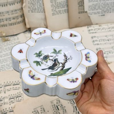 Пепельница Herend Victoria pattern 15 см Венгрия  