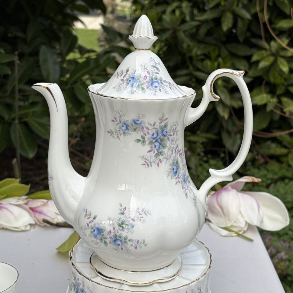 Кофейник чайник Royal Albert Blue Blossom 1,4 л Англия