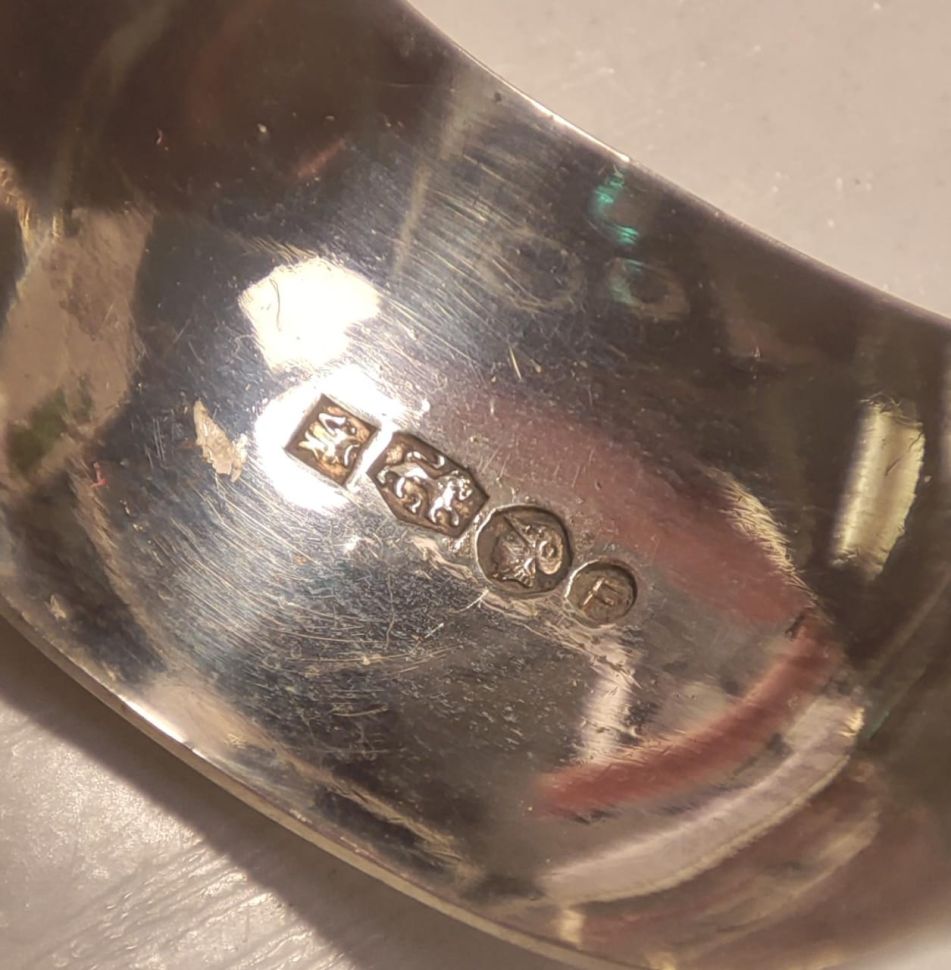 Щипцы для сахара Минерва 12 см серебро Франция