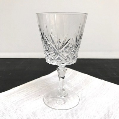 Бокал с углубленными гранями хрусталь